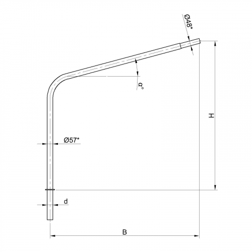Кронштейн К1-2,5-2,5-1-1