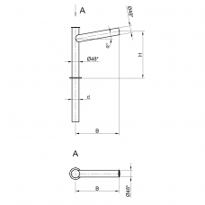 Кронштейн К20-0,2-0,5-1-1